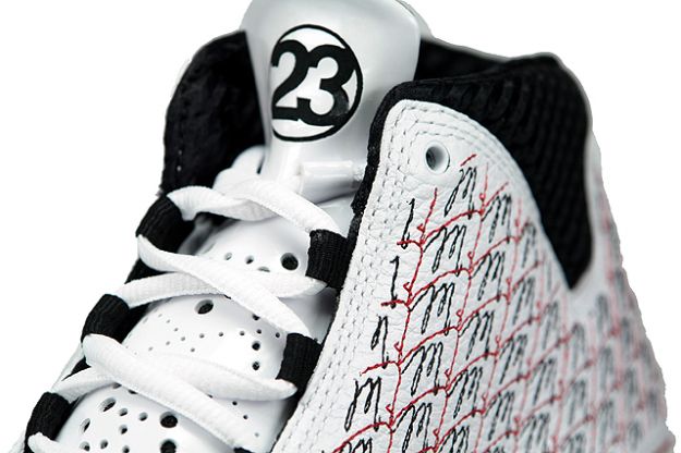 Cheap Air Jordan Shoes 23 All Stars Shite Black Varsity Red - Click Image to Close