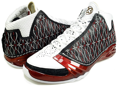 Cheap Air Jordan Shoes 23 Black Varsity Red White - Click Image to Close