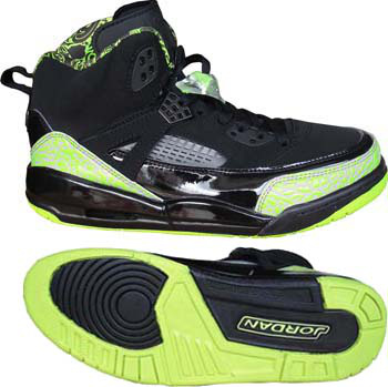 Cheap Air Jordan Shoes 3.5 Black Green - Click Image to Close