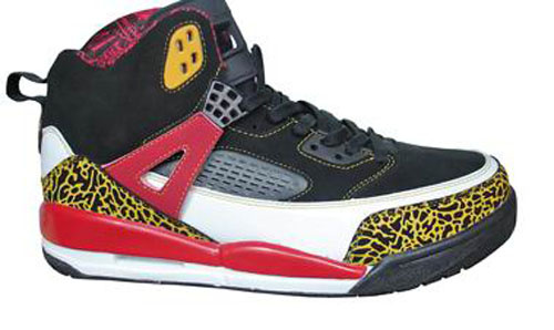 Cheap Air Jordan Shoes 3.5 Black Yellow Red