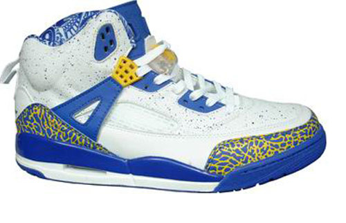 Cheap Air Jordan Shoes 3.5 White Blue - Click Image to Close