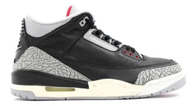 Cheap Air Jordan Shoes Retro 3 Black Cement Grey Countdown Pack - Click Image to Close