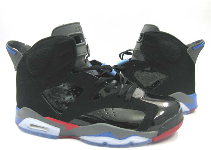 Cheap Air Jordan Shoes 6 Retro Black Red Grey White - Click Image to Close