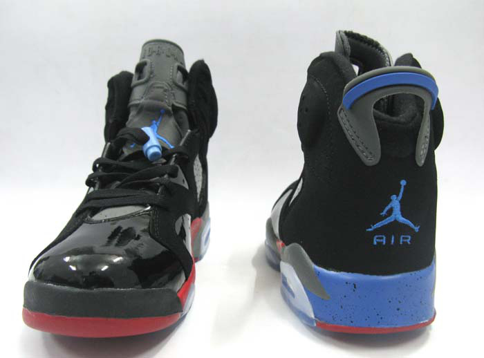 Cheap Air Jordan Shoes 6 Retro Black Red Grey White