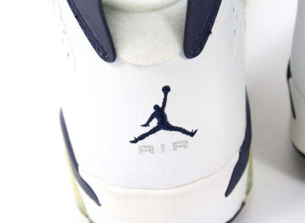 Cheap Air Jordan Shoes 6 Retro White Midnight Navy - Click Image to Close