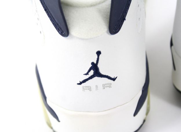 Cheap Air Jordan Shoes 6 Retro White Midnight Navy