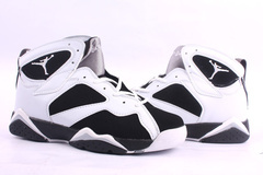 Cheap Air Jordan Shoes Retro 7 White Black - Click Image to Close