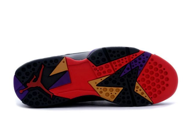Cheap Air Jordan Shoes 7 Retro Black Chambray Light Graphite - Click Image to Close