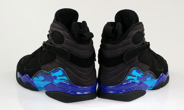 Cheap Air Jordan Shoes 8 Aqua Detailed Look