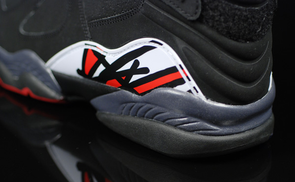 Cheap Air Jordan Shoes 8 Retro Playoffs Black Varsity Red White - Click Image to Close