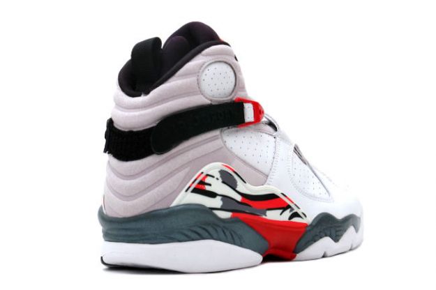 Cheap Air Jordan Shoes 8 Retro White Black True Red