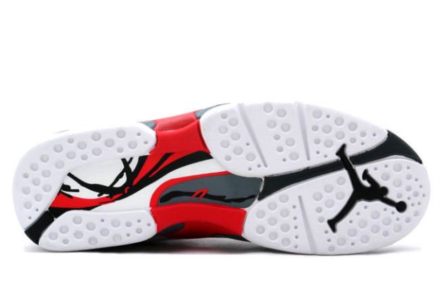 Cheap Air Jordan Shoes 8 Retro White Black True Red - Click Image to Close