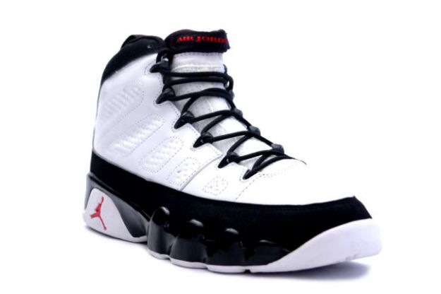 Cheap Air Jordan Shoes 9 Retro White Black True Red - Click Image to Close