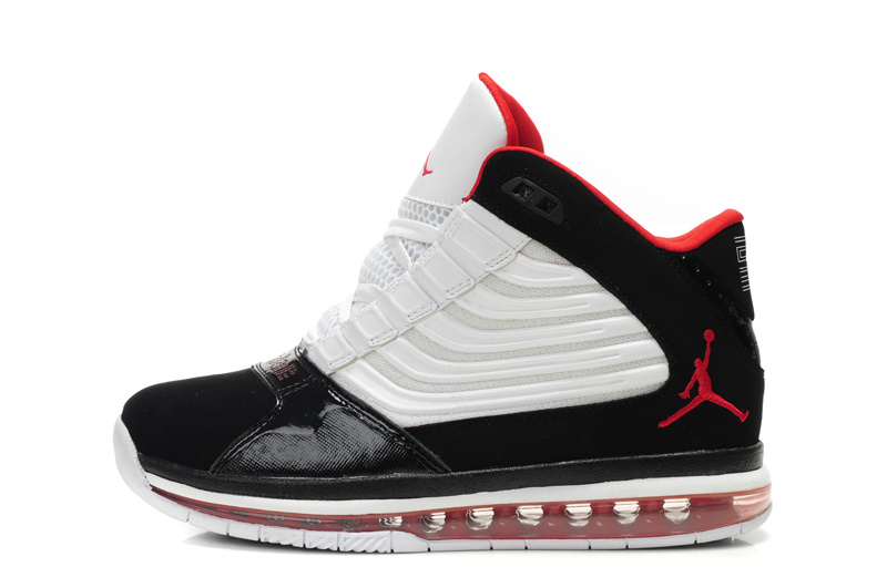 Cheap Air Jordan Shoes Big Ups Black White Red