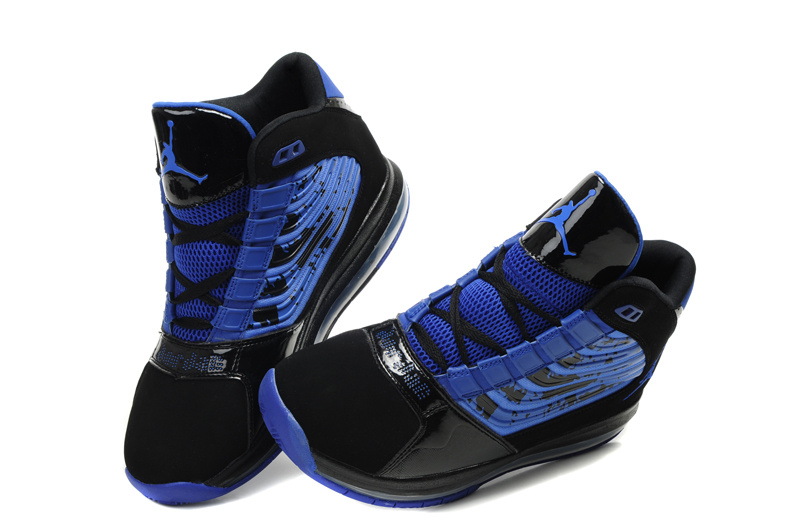 Cheap Air Jordan Shoes Big Ups Blue Black