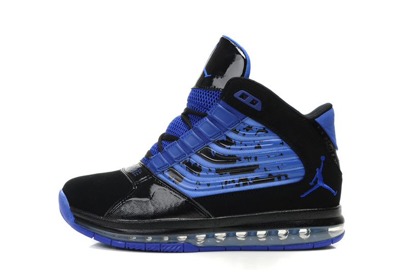 Cheap Air Jordan Shoes Big Ups Blue Black