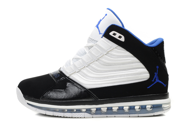 Cheap Air Jordan Shoes Big Ups White Blue - Click Image to Close