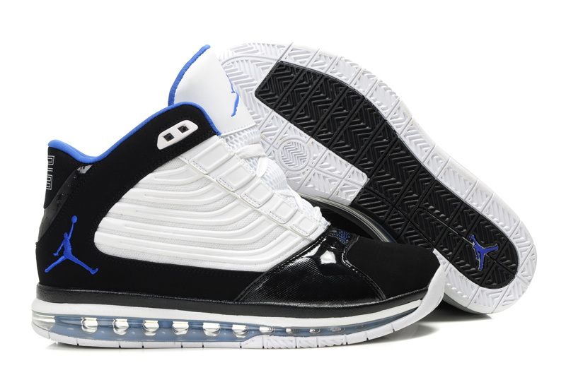 Cheap Air Jordan Shoes Big Ups White Blue - Click Image to Close
