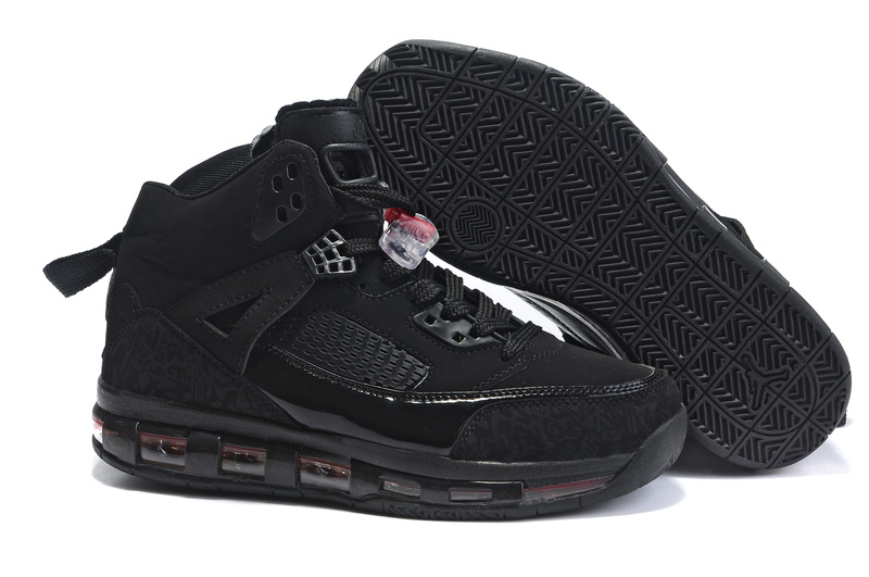 Cheap Air Cushion Jordan 3.5 All Black Shoes