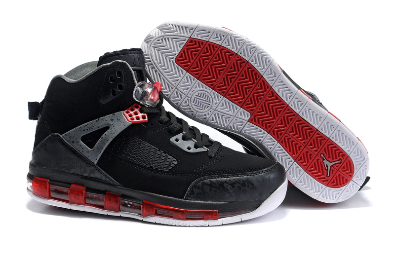 Cheap Air Cushion Jordan 3.5 Black Grey Red White Shoes - Click Image to Close