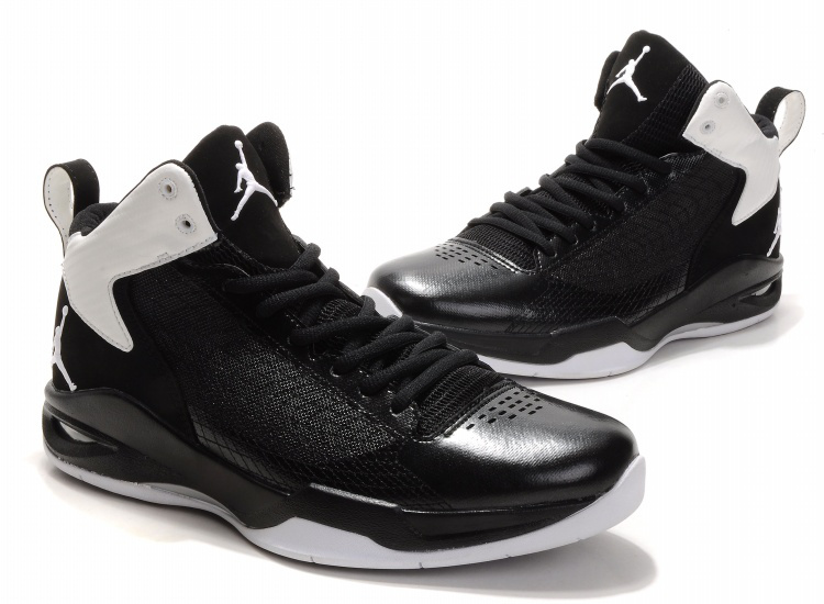 Cheap Air Jordan Shoes Fly Spiderman Black White