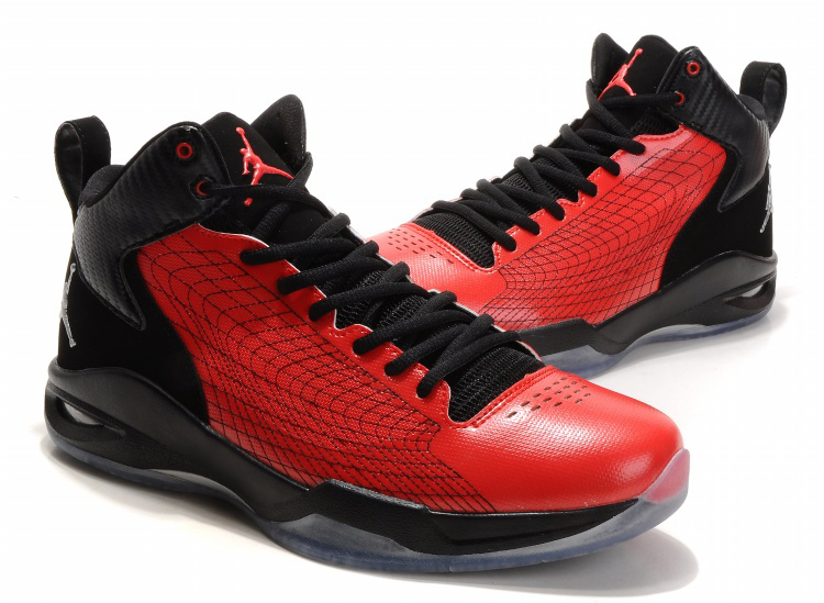 Cheap Air Jordan Shoes Fly Spiderman Red Black - Click Image to Close