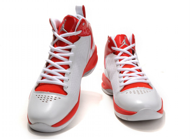 Cheap Air Jordan Shoes Fly Spiderman White Red - Click Image to Close