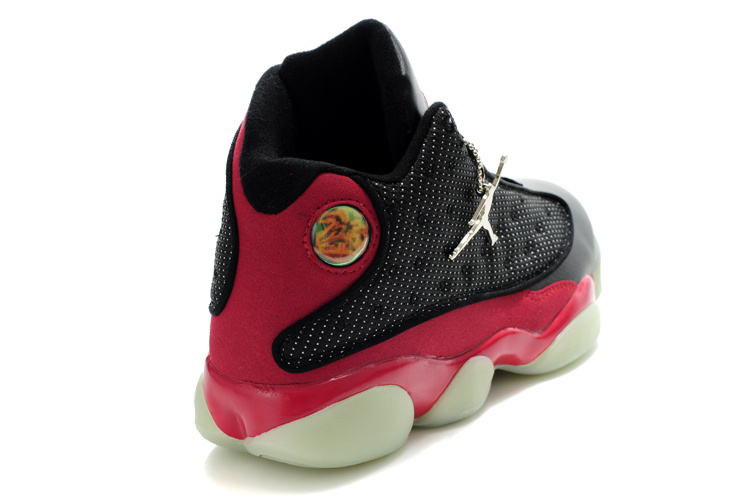 Cheap Air Jordan Shoes 13 Midnight Black White Red - Click Image to Close