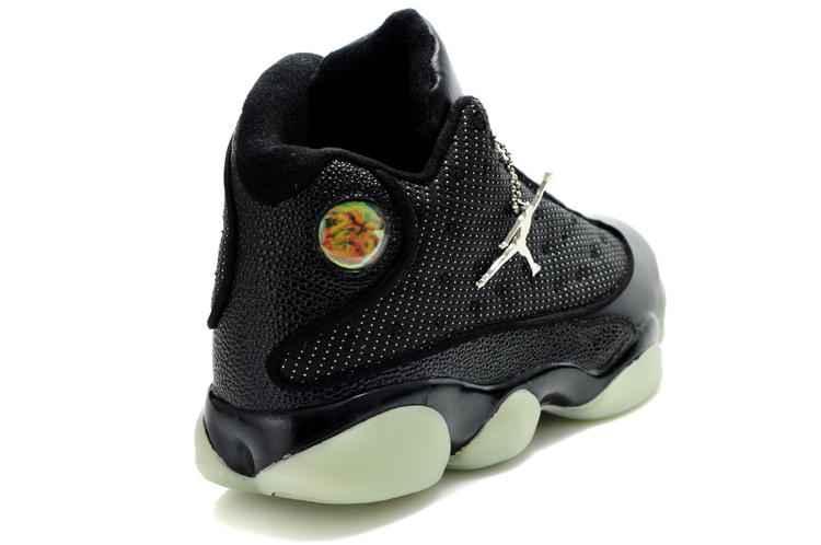 Cheap Air Jordan Shoes 13 Midnight Dar Black White - Click Image to Close