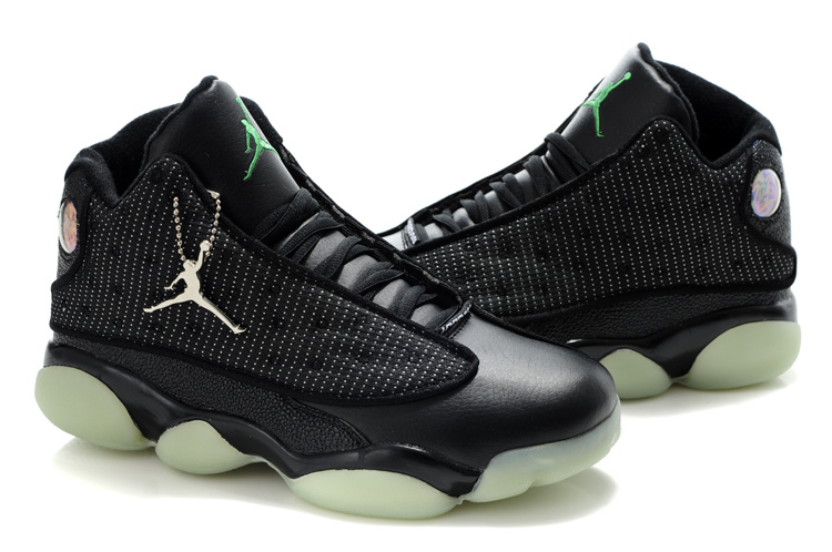 Cheap Air Jordan Shoes 13 Midnight Dar Black White - Click Image to Close