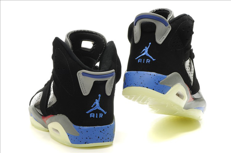 Cheap Air Jordan Shoes 6 Midnight Dark Black Grey - Click Image to Close