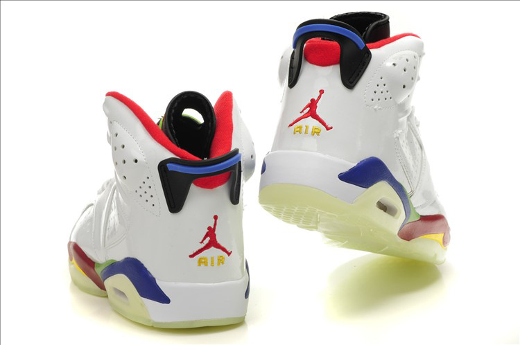 Cheap Air Jordan Shoes 6 Midnight Dark White Red Blue - Click Image to Close