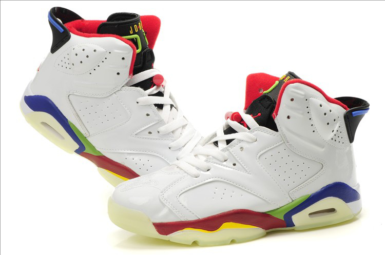 Cheap Air Jordan Shoes 6 Midnight Dark White Red Blue - Click Image to Close