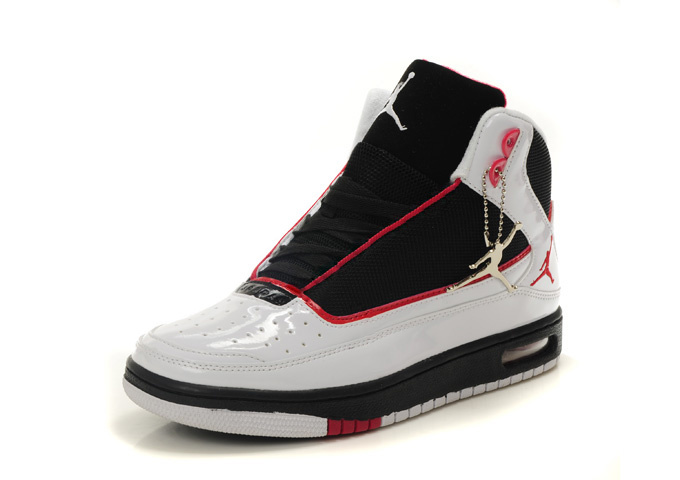 2011 Air Jordan Black Red White Shoes