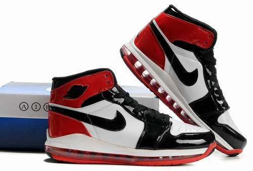 Cheap Air Jordan 1 Shoes Diamond Black White Red