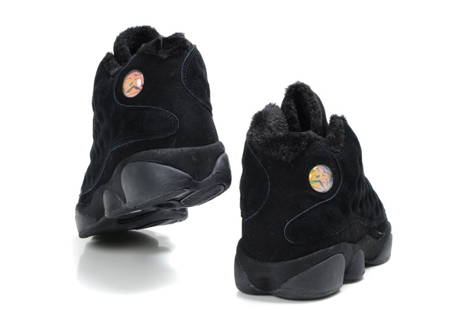 Cheap Air Jordan Shoes 13 Warm Black