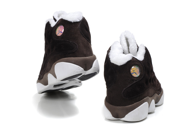 Cheap Air Jordan Shoes 13 Warm Coffe White - Click Image to Close