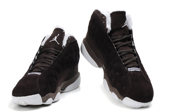 Cheap Air Jordan Shoes 13 Warm Coffe White - Click Image to Close