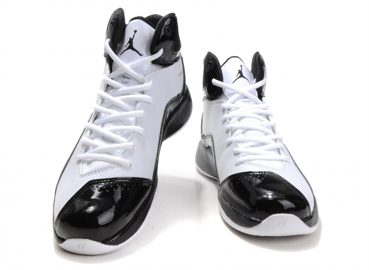 Cheap Air Jordan Shoes 26 White Black - Click Image to Close