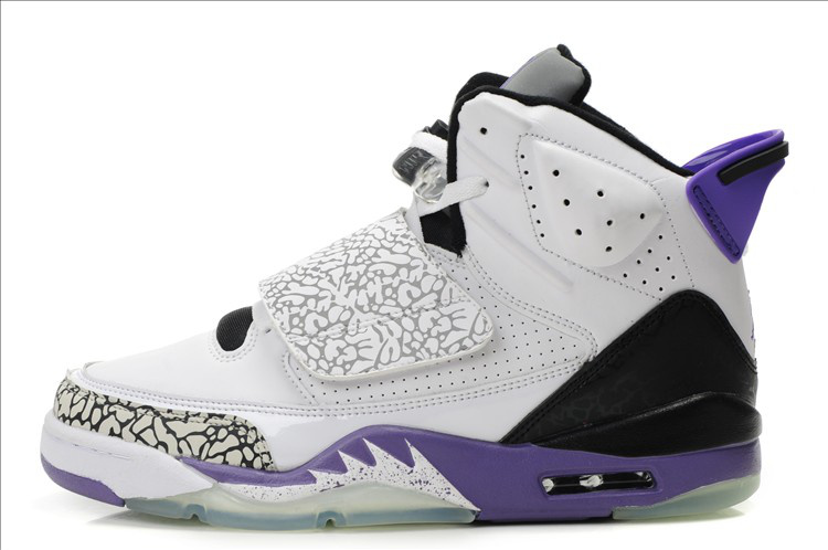 Cheap Air Jordan Son Of Max White Black Purple