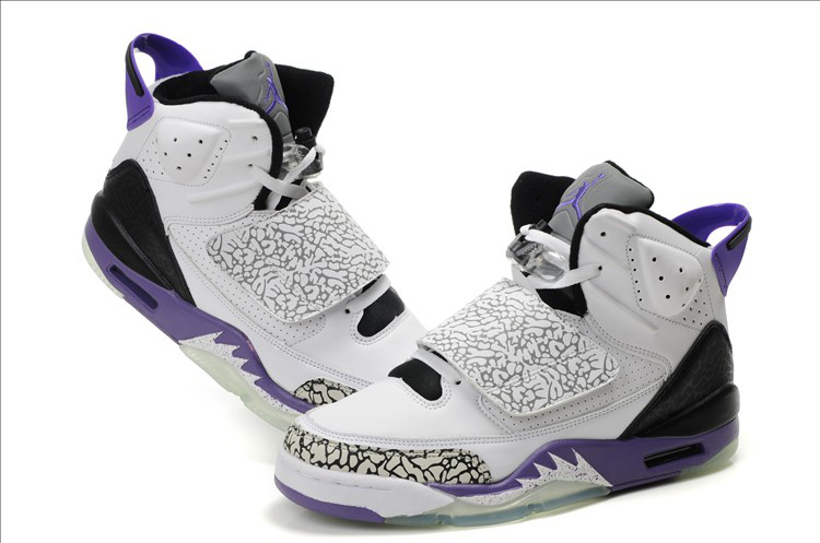 Cheap Air Jordan Son Of Max White Black Purple - Click Image to Close